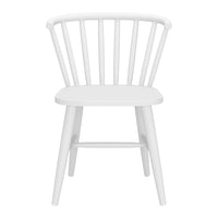 Zuo Shio Dining Chair - White-Weather resistant powder coated aluminum frame