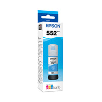 Epson T552 Ink Bottle - Standard Capacity - Cyan-Cyan