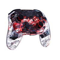 Turtle Beach Afterglow Wireless RGB Gaming Controller for Nintendo Switch 2 - Clear-Adjustable brightness and colors with 4 preset lighting modes 