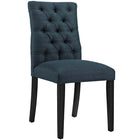 Modway Duchess Fabric Dining Chair - Azure - 2 Pack-Solid Rubberwood Legs