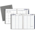 AT-A-GLANCE 2026 Traditional Weekly/Monthly Planner - 11" H x 8-1/2" W - Grey - Bilingual-Special pages: metric conversion chart, 3-year calendar reference, contacts, holidays and notes