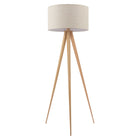 Zuo Imperial Floor Lamp - Beige/Natural-Works with dimmer (Dimmer Not Included)