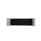 Manhattan Comfort Concord 59" Modern Chenille Upholstered Bench - Dove-30 Day Limited Manufacturer's Warranty