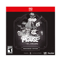 MOUSE: P.I. For Hire The Mouseburg Edition for Nintendo Switch 2-Black and white, hand-drawn rubber hose animation, inspired by cartoons of the 1930s