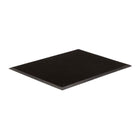 Edgewood Gritstop Fingermat Heavy Traffic Outdoor Scraper Mat - 32" W x 39" L - Black with Integrated Edging-Integrated beveled edges