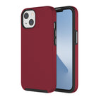 AXS PROTech Dual-Layered Anti-Shock Case with Military-Grade Durability for Apple iPhone 13 mini - Burgundy-Shock resistant
