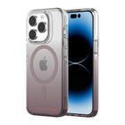 AXS Crystal Shield D3O Case MagSafe Compatible for Apple iPhone 15 Pro - Nude Gradient-8ft drop tested, backed by D3O technology