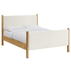 Modway Maven Full Size Boucle Upholstered Platform Bed - Feather Oak-Weight Capacity: 794 lb