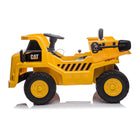Freddo 12V CAT Electric Dump Truck 1 Seater Kids Ride-On-LED Lights: Keep your kid visible in the dark and make their ride even more fun with this excavator's LED lights! The lights are brightly-colored and securely fitted, ensuring your kid is safe while they ride around at night