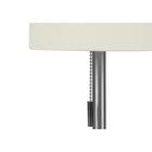 Monarch Specialties 17" H Table Lamp - Nickel Metal / Ivory / Cream Shade - Set Of 2-Minor assembly is required with illustrated instructions included. confidently designed using durable materials, these lamps are backed with 2-year limited warranty against manufacturer's defects for your satisfaction