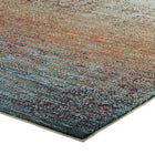 Modway Tribute Jacinda Rustic Distressed Vintage Lattice Area Rug - 5 ft W x 8 ft L - Multicolored-High-Density / Machine-Woven