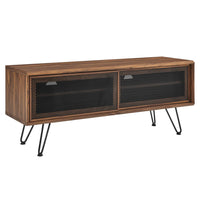 Modway Nomad 47" TV Stand - Walnut-Industrial Modern TV Stand