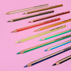 Lyra Graduate Coloured Pencil 12-Piece Set - Assorted Colours-Hexagonal shaped for easy grip