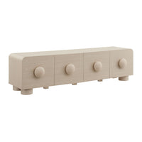 Modway Sonnet 69" Low Profile TV Stand - Ash-Low Profile Media Console