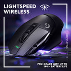 Logitech G502 X LIGHTSPEED Wireless Gaming Mouse - Black-Lightspeed wireless: This wireless mouse features pro-grade connectivity, with an updated protocol achieving a 68 percent faster response rate than the previous generation and improved reliability