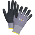 Zenith Safety Zx-1 Premium Gloves, Small/7, Nitrile/Foam Nitrile Coating, 15 Gauge, Nylon Shell, 24 Pack-Coating Foam Nitrile