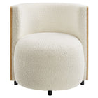 Modway Solis Boucle Accent Chair - Natural/Ivory-10