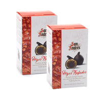 San Andrés Truffle Fig Bonbons with Dark Chocolate - 120 g - 2 Pack-Made with premium dried figs