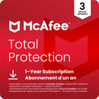 McAfee Total Protection Antivirus&Internet Security- 3 Devices (Windows/Mac/Android/iOS/ChromeOS)-1-Year Subscription with Auto-Renewal [Digital Download]-Protect your digital life with McAfee Total Protection. Stay secure with award-winning antivirus, scam protection, identity monitoring and VPN.