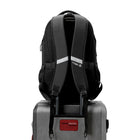 Swissdigital Meilen Backpack with SD Finder-Padded laptop compartment is designed to fit any laptop up to 17" in size.