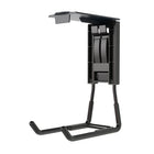 Gator Magnetics 4" MIDI Open Magnetic Hook - 25 lb Capacity - Black-Ideal for wall storage and organization to hang items in the workshop, garage, home, pole barn or shed. Securely attaches to steel surfaces commonly found inside or outside.  Gives flexibility to position and hang your specific tools, equipment, and other items wherever you need them.  Securely grips to steel cabinets, racks, lockers, toolboxes, steel doors, shed walls, refrigerators, freezers, work benches, steel vehicles & equipment, and 