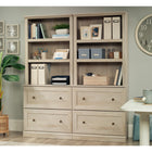 Sauder Bookcase with Drawers - Chalked Chestnut-Safety first: Wall anchor kit provided to help prevent tip-over accidents