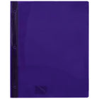 Staples 3-Prong Fastener Poly Report Cover - Purple-3-Prong Fastener