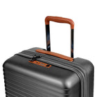 Champs Vintage II 20" Carry-on Luggage Case - Dark Grey-20" Case TSA Approved