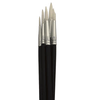 DBLG Import Taklon Round Paint Brush - Size 10 - 12 Pack-Size 10
