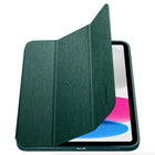 Spigen Urban Fit for Case iPad A16 & 10th Gen (2022) - Midnight Green-Cover turns into stand/workstation