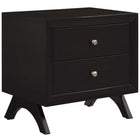 Modway Providence Nightstand or End Table - Cappuccino-Mid-Century Nightstand or End Table