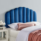 Modway Veronique Performance Velvet Full/Queen Headboard - Navy-Performance Velvet Upholstery