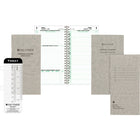 Day-Timer 2027 Daily Planner Refill Wirebound Pocket Size - 3 1/2" x 6 1/2" - English-English