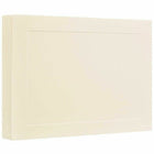 JAM Paper Blank Flat Note Cards - A2 Size - 4 1/4" x 5.5" - Ivory Panel - 100 Pack-Size: 4.25" x 5.5" (Fits perfectly inside an A2 Envelope)