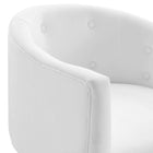 Modway Savour Tufted Performance Velvet Accent Chair - White-7