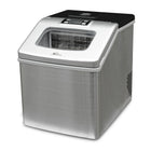 Royal Sovereign High Density Cubed Ice Maker (Plumb-in)-Commercial grade ice making technology uses waterfall effect to slowly make clear dense ice versus static quick freezing water that oxidizes and creates cloudy less dense ice