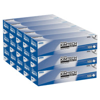 Kimtech Science Kimwipes Delicate Task Wipers - White - 3-Ply - 15 Pack-100 Wipers/Box, 15 Boxes/Case, 1,500 Wipers/Case