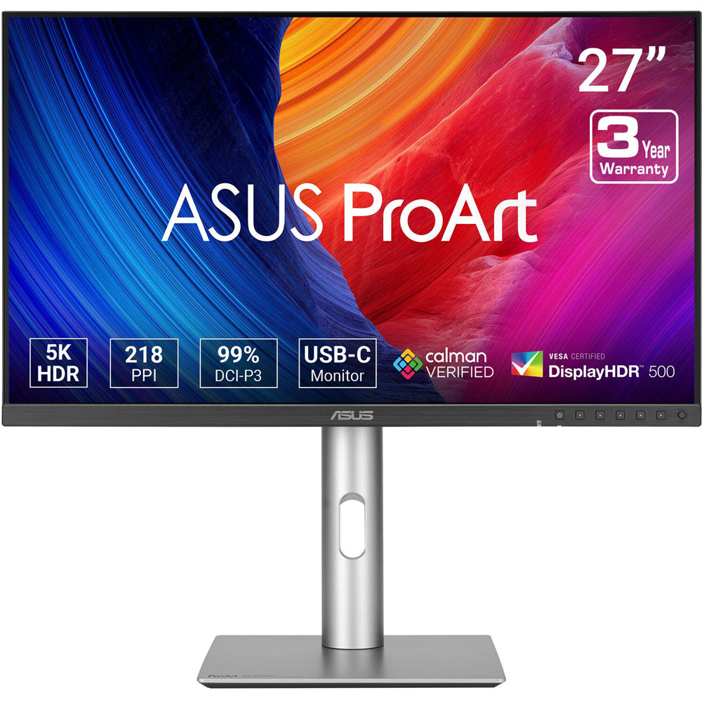 ASUS ProArt Display 27” 5K HDR Professional Monitor - PA27JCV