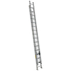 Featherlite 3200D Series 32' Industrial Heavy-Duty Aluminum Extension/Straight Ladder-Max. Open Height: 32', 29'