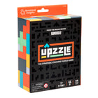 Educational Insights Upzzle Puzzle Game - Set of 43-How to play: Roll the die, then stack your puzzle pieces without bridging gaps or hanging off the board. The first player to use all their pieces wins!