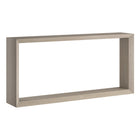 Hudson&Canal Osmond 64"W Console Table - Alder White-A modern contemporary design for your entryway, living room, den, and more