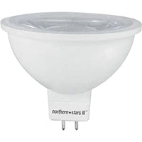Northern Stars LED Light Bulb LE-5MR16/NFL/40 4000K 12V 5W GU5.3 400 LM to 35W - 10 Pack-Frosted
