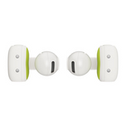 Bose Sport Open Earbuds - White-Controls: One button on the left earbud for your phone's native voice assistant. one button on the right for power, play/pause, skip and answer/decline/end calls
