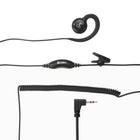 Cobra GMRS FRS 2.5mm C-Style On-Ear Headset-Adjustable for either ear