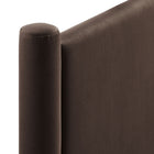 Modway Rael Performance Velvet Queen Headboard - Chocolate Brown-5