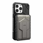 UAG Rugged Battery Pack with Kickstand for MagSafe 10K mAh 20W - Black/Titanium-Reinforced co-molded housing to withstand drops – Covered ports, IPx6 water resistant