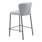 Zuo Linz Counter Stool - Grey - Set of 2-6