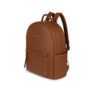 Design Lambert Inc The Miles Leather Backpack - Affogato-Padded compartment for a 13-inch laptop
