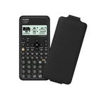 Casio CLASSWIZ Advanced Scientific Calculator - Black-Icon navigation. High resolution LCD, multi line Natural textbook display shows formula and results exactly as they appear in the textbook on a high contrast easy to read display with variable contrast to identify cursor location