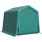 Outsunny Garden Heavy Duty Bike Storage Shed - 7.9' x 6.6' - Green-Spacious design, suitable for cars, bikes, and other items to keep them dry 